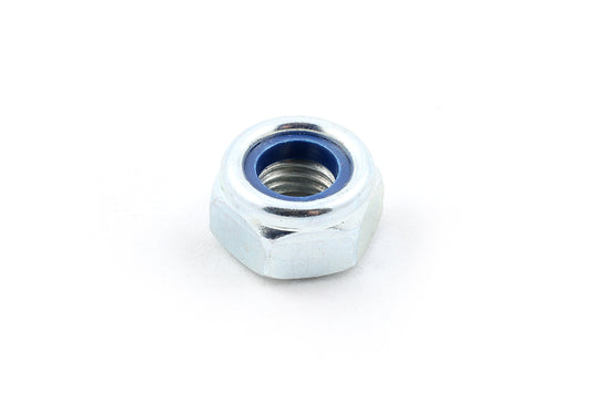 M10 Nylon Insert Nut Zinc Plated