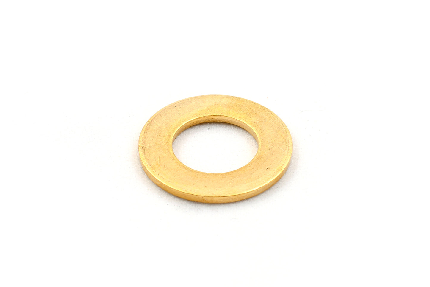 M12 Brass Flat Washer Self Colour