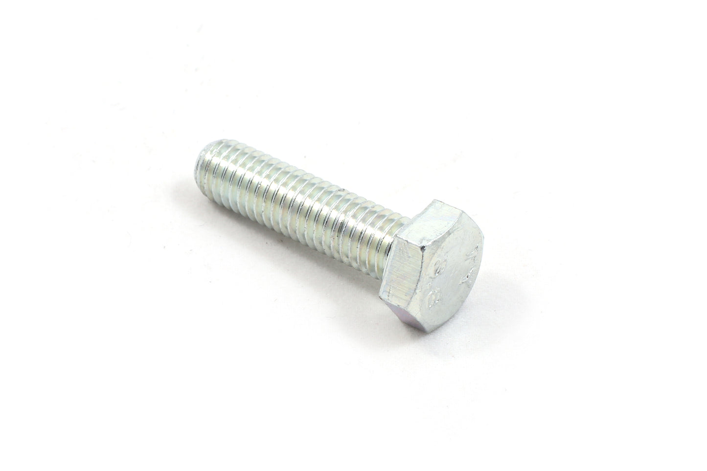 M8 x 30 H.T.Hex Head Setscrew Zinc Plated