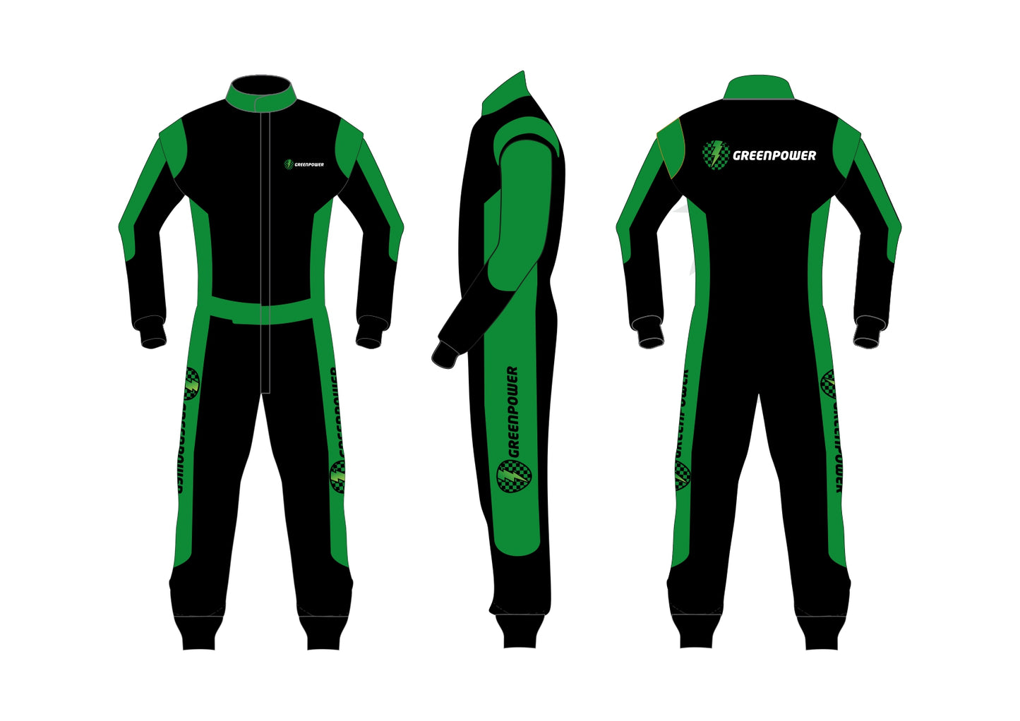 Greenpower Branded Race Overalls